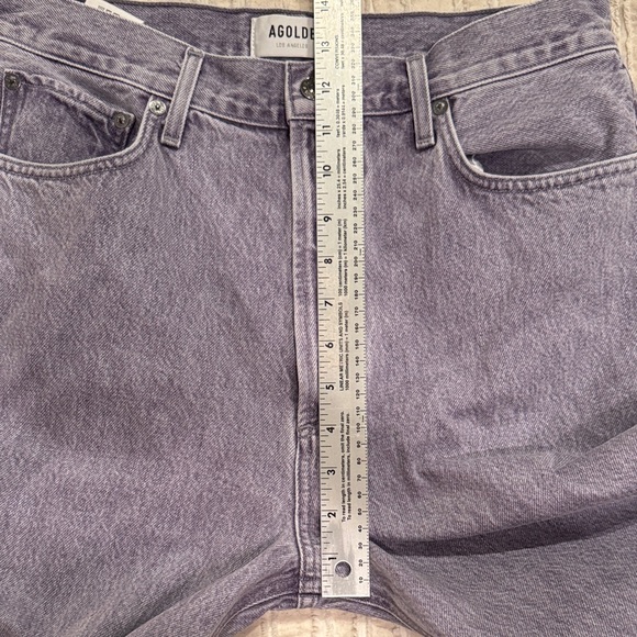 Agolde Lavender Straight Jeans - Picture 12 of 13
